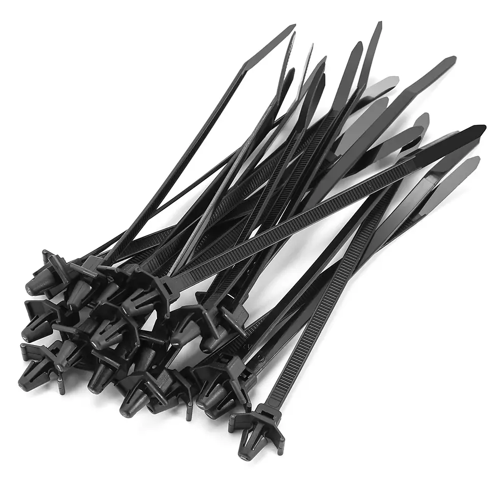 Thumbnail: NEW Car Wire Harness Fastener Cable Ties for Mercedes-Benz w108 w126 w140 w168 w