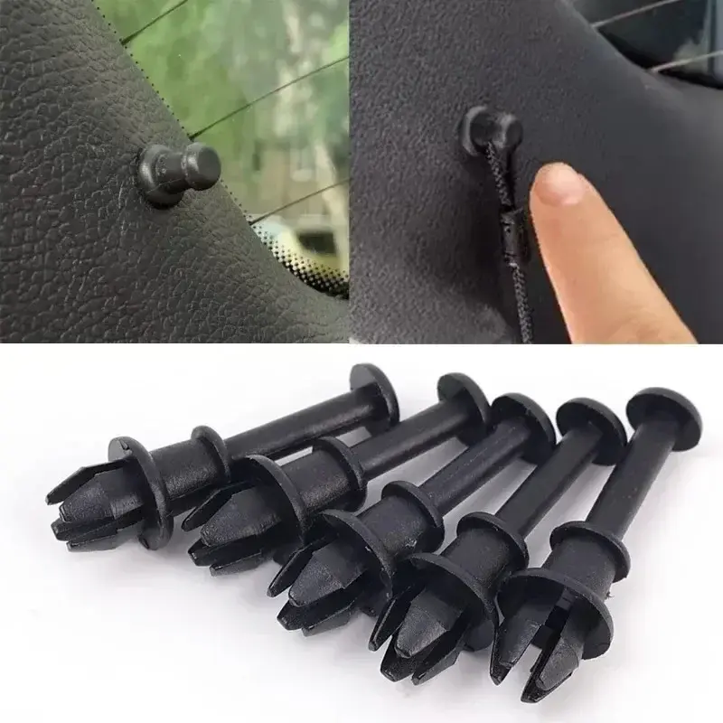 Thumbnail: Trunk Lanyard Fixing Clip Boot Interior Cover Plate Strap String Clips For Seat