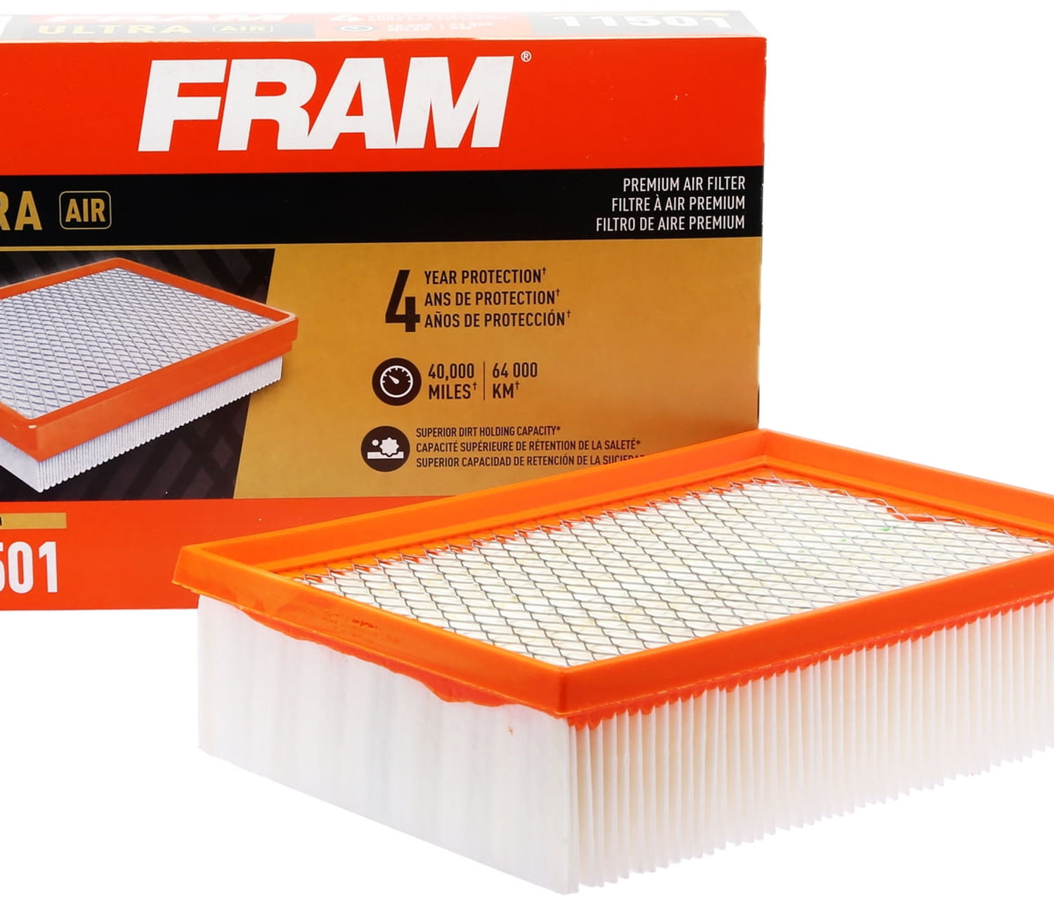 FRAM Ultra Air XGA11501, Premium Engine Air Filter, Replacement Filter for ..