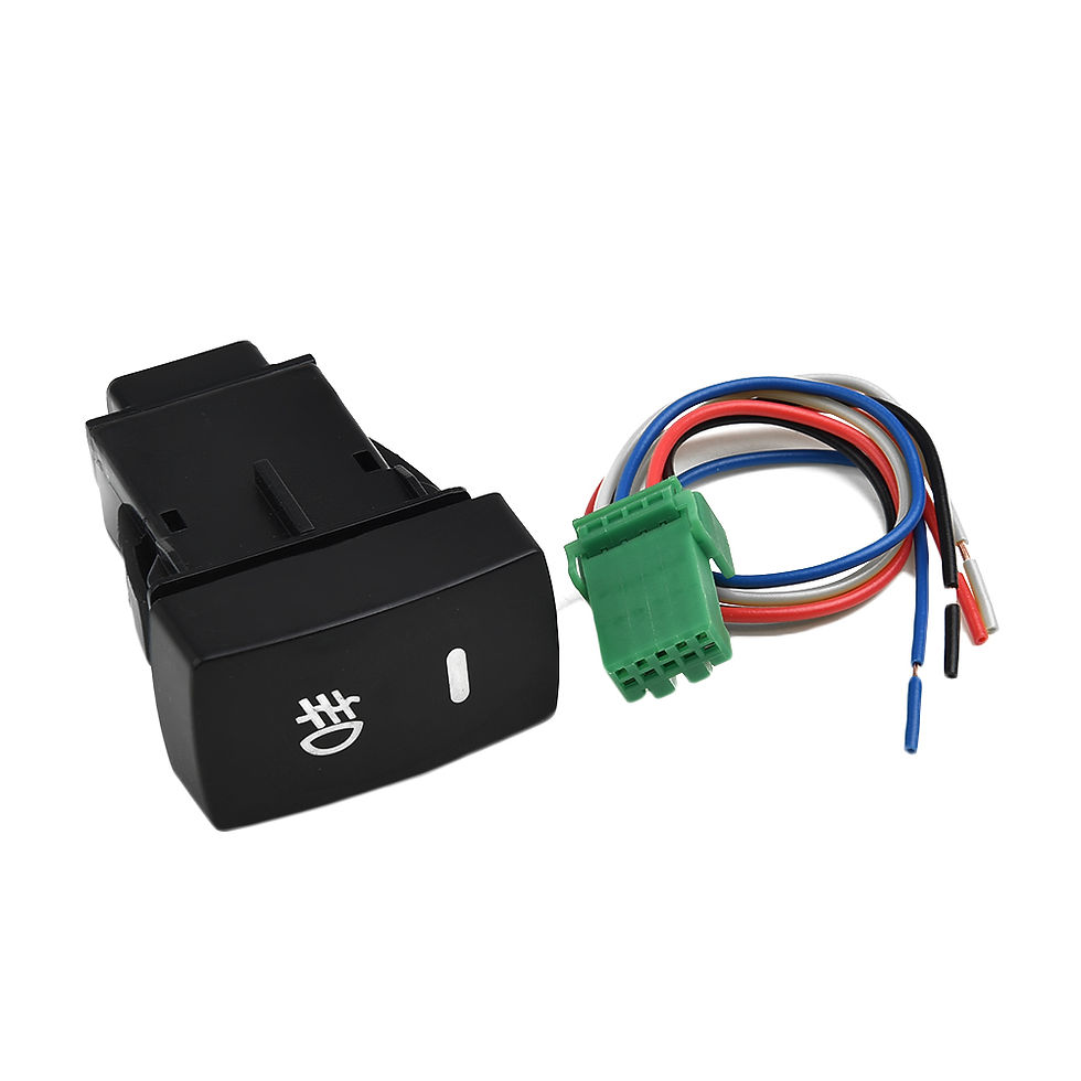 Thumbnail: 1 PC 5-Pin LED Car Push Button Fog Light Switch Fits For Honda Civic For Accord