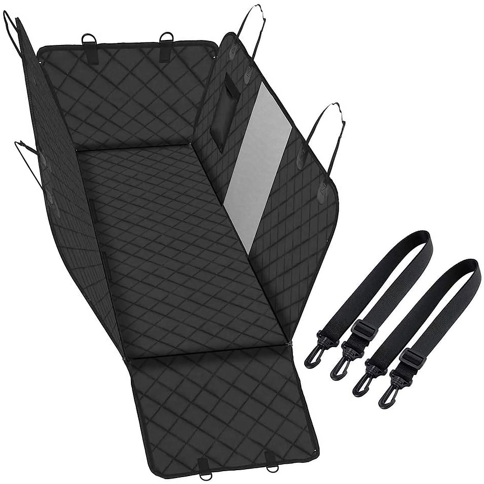 Thumbnail: Dog Car Seat Covers with Mesh Window, Waterproof Dog Cover Back Seat, Scratchpro