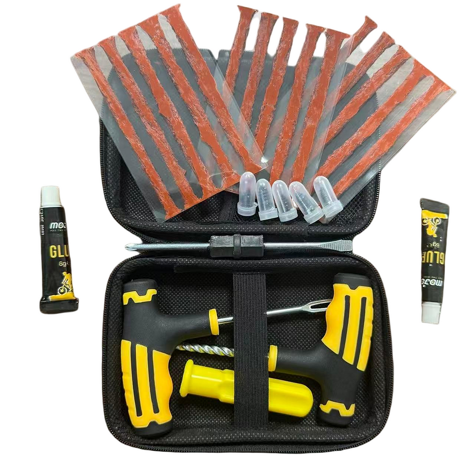 Thumbnail: Universal Emergency Plug Flat Tire Repair Kit to Fix Punctures,Professional Heav