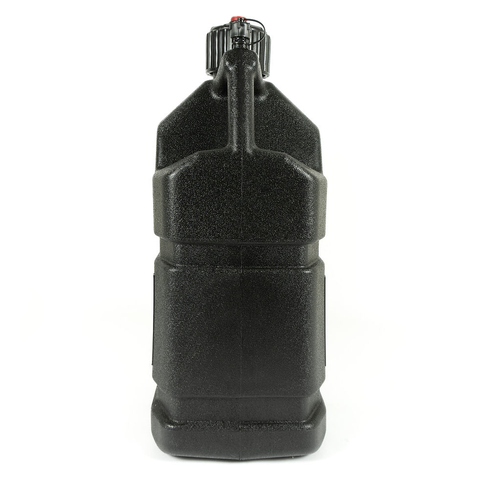 Thumbnail: DeVault Enterprises DEV5GAL-BL 5 Gallon BLACK Utility Jug w/hose assembly