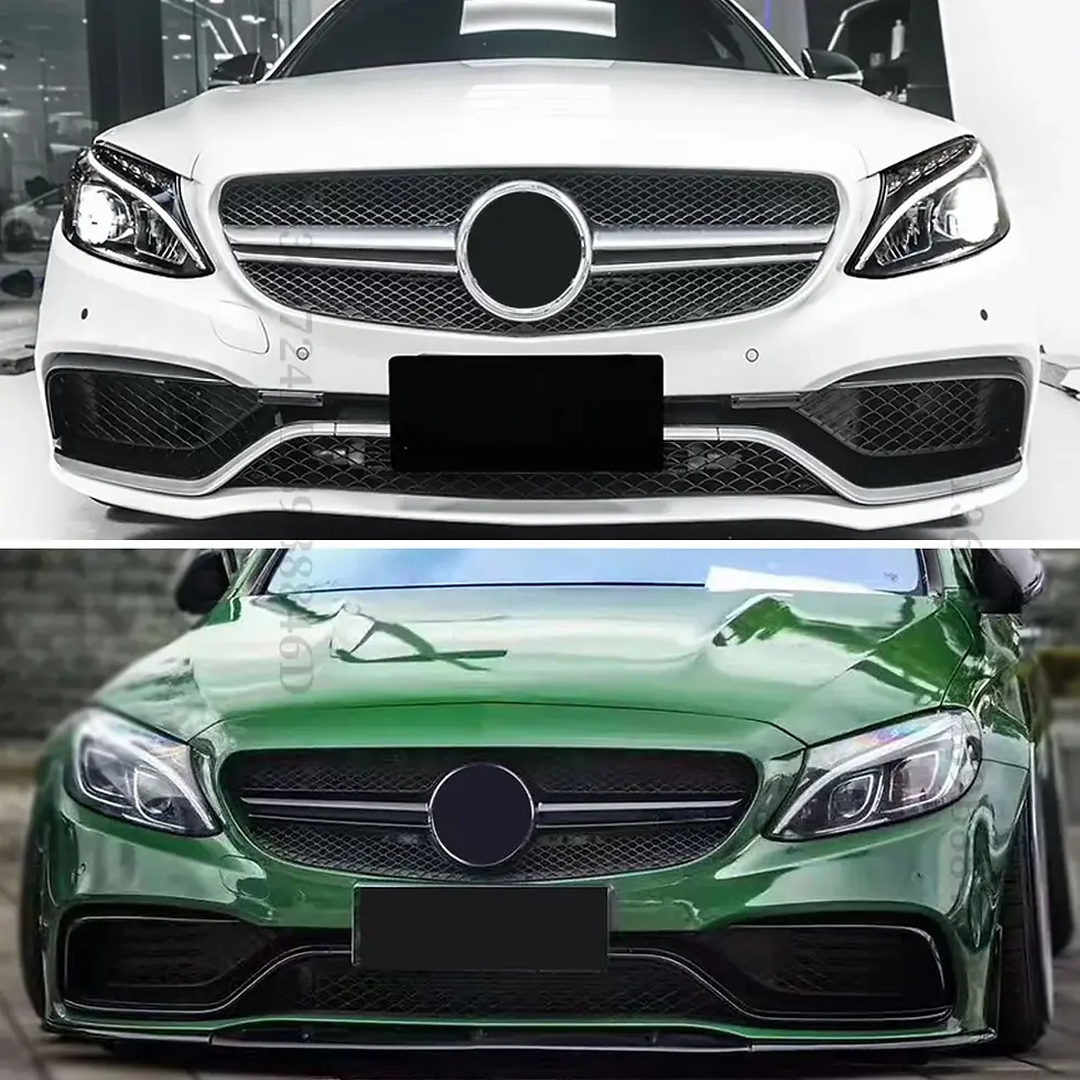 Thumbnail: Front Inlet Grille Racing Bumper Grill For Mercedes Benz C class W205 S205 Touri