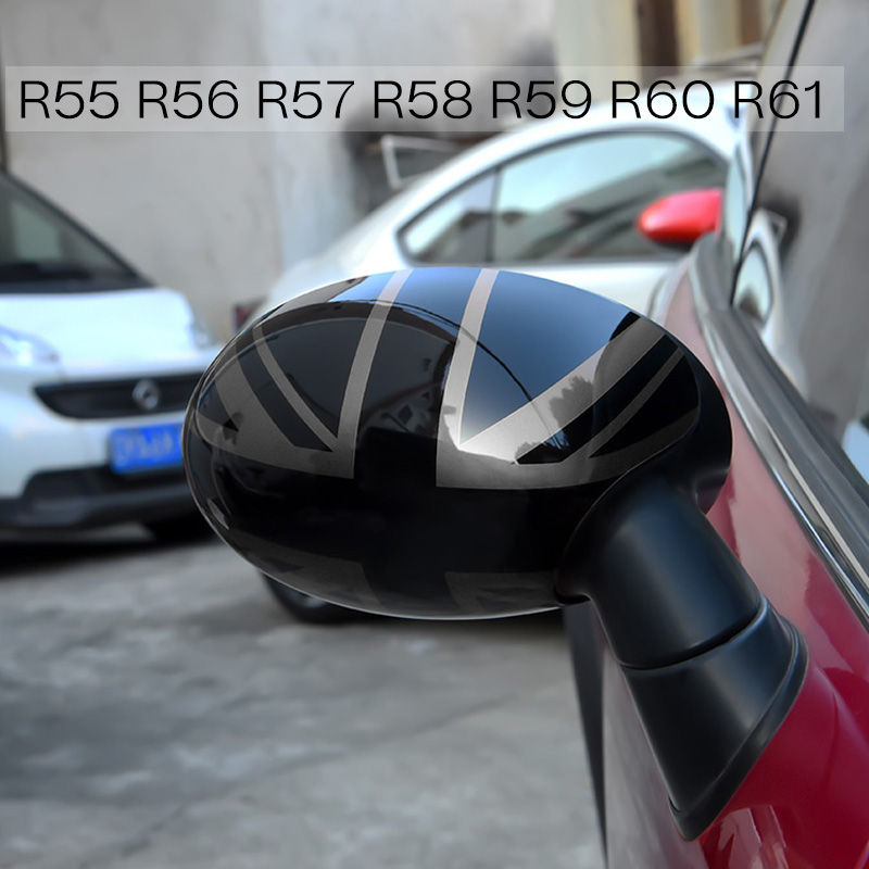 Car Doors Mirror Sticker Rear View Wing Mirror Covers For Mini COUNTRYMAN CLUBMA