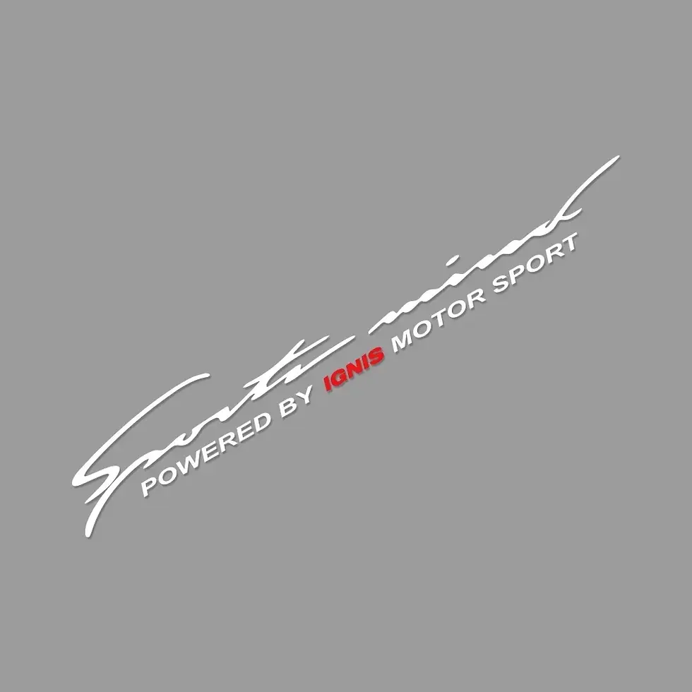 Thumbnail: Car Rear Front Windshield Sticker Decal For Suzuki Alto Baleno Grand Vitara Igni