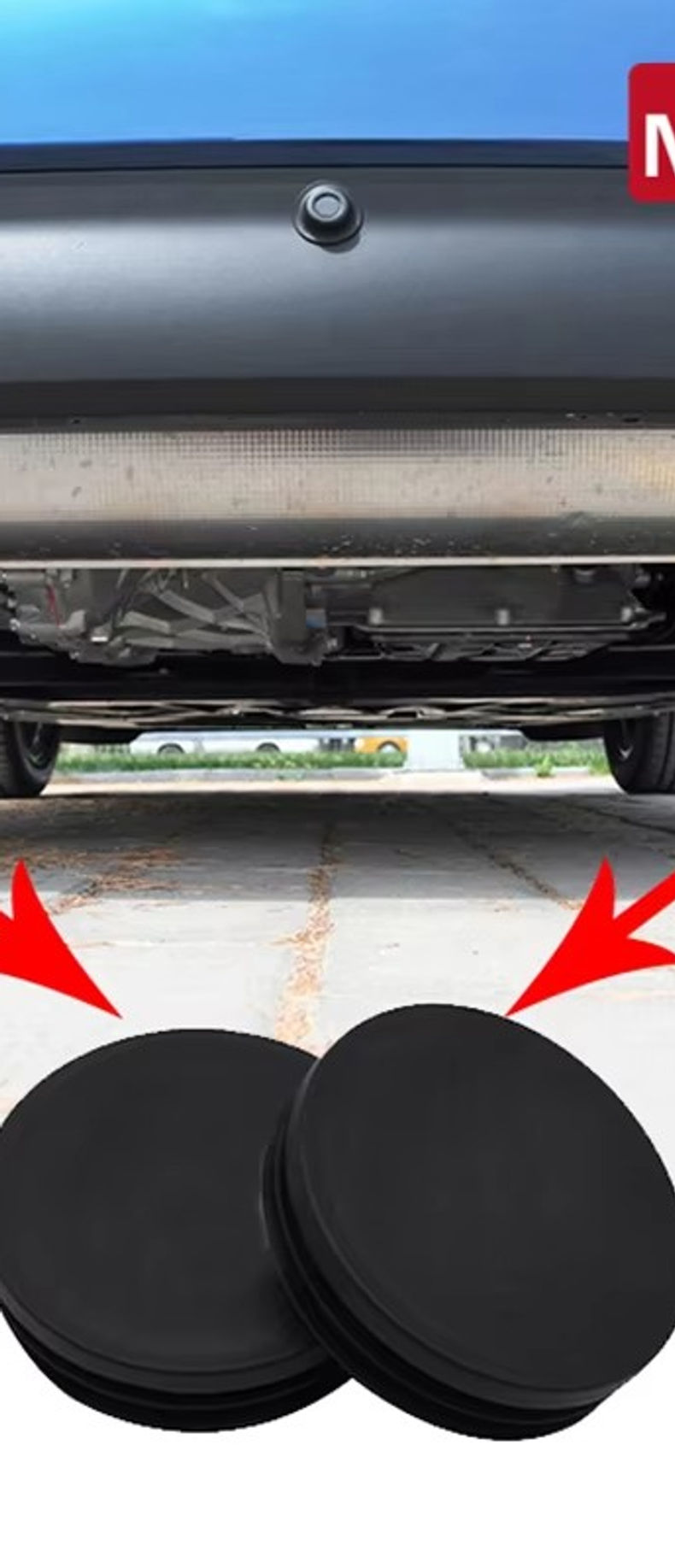 2 pieces For Smart 450 451 453 Fortwo Forfour waterproof rust protection cover c