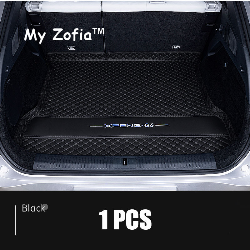 Thumbnail: For Xpeng G6 2024 2025 2026 Car Boot Mat Rear Trunk Liner Cargo Protection Leath