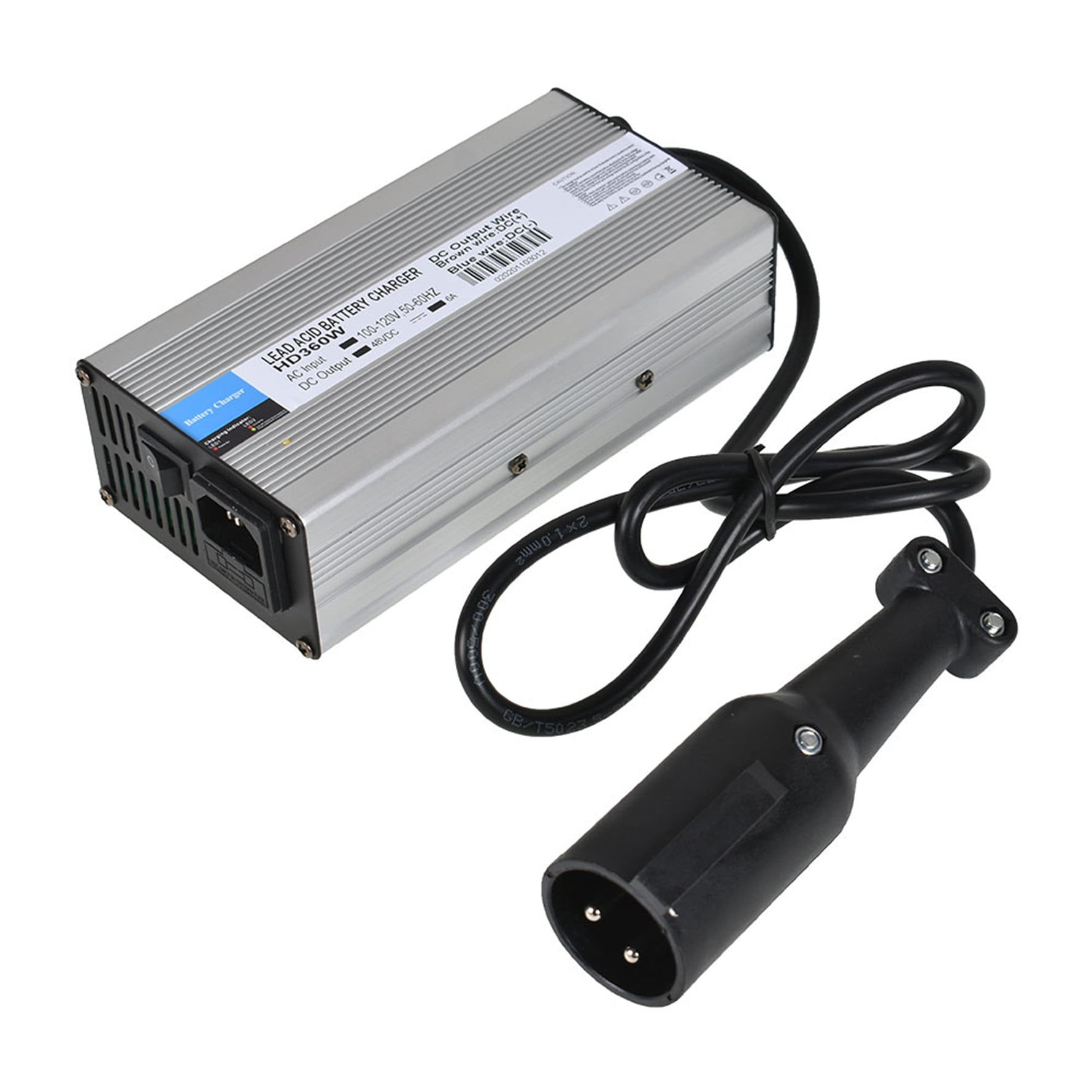 Genrics 48 Volt For Club Car Golf Cart Battery Charger 48V 6 Amps Snap Head..