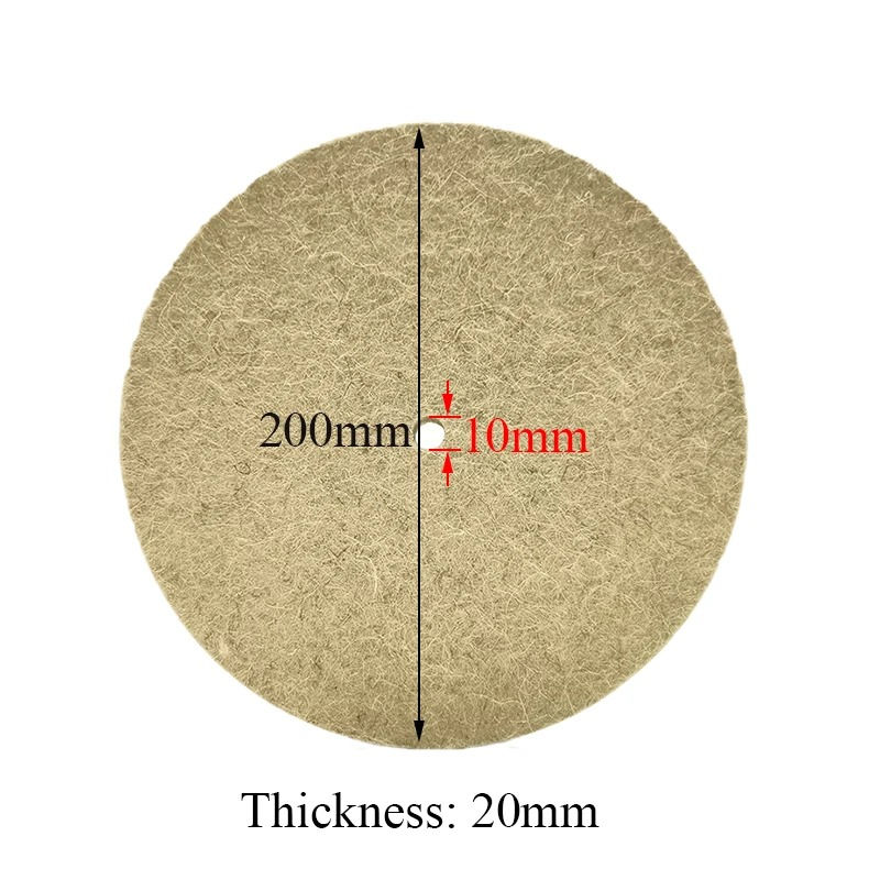 Thumbnail: Felt Wheel Car Cleaning And Maintenance Polishing Disc Wool Felt Wheel Polishing