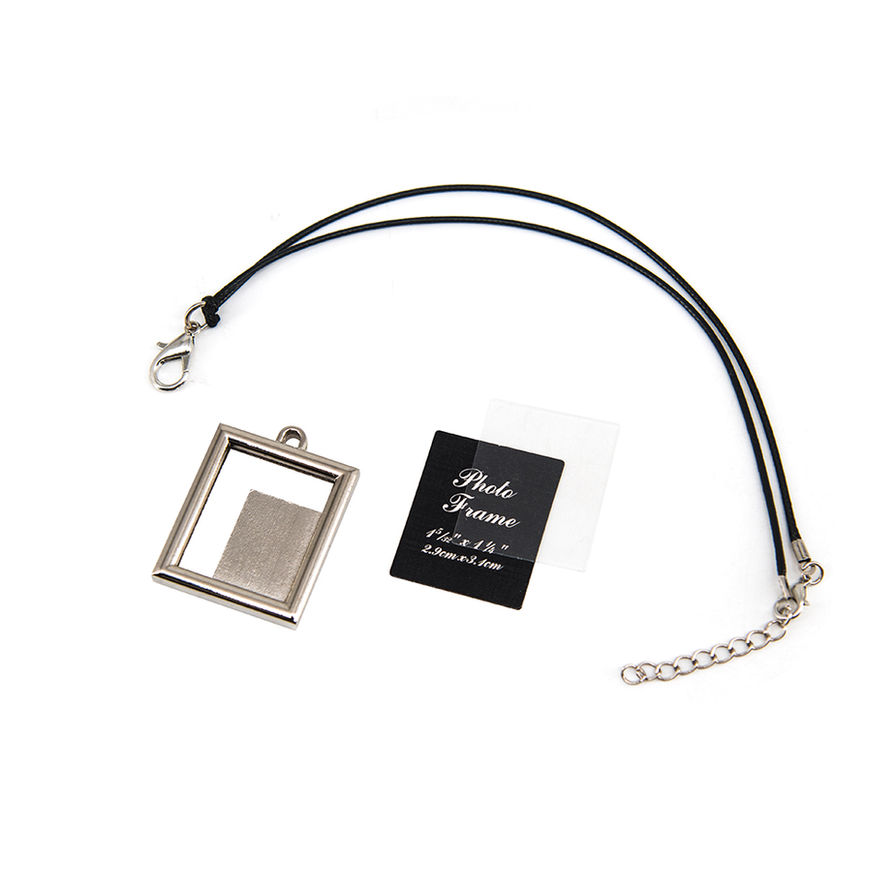 Thumbnail: Creative car pendant metal photo frame for photo of baby pet lover and family Au