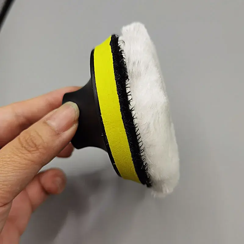Thumbnail: 5pcs Imitation Wool Polishing Disc Set Car Beauty Wool Ball 3 Inches/4 Inches/5