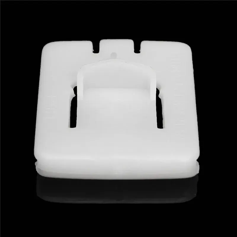 Thumbnail: 12Pcs/Set Siut Seat Buckle Clip Runner Guide White Plastic Clips 435881203A C10