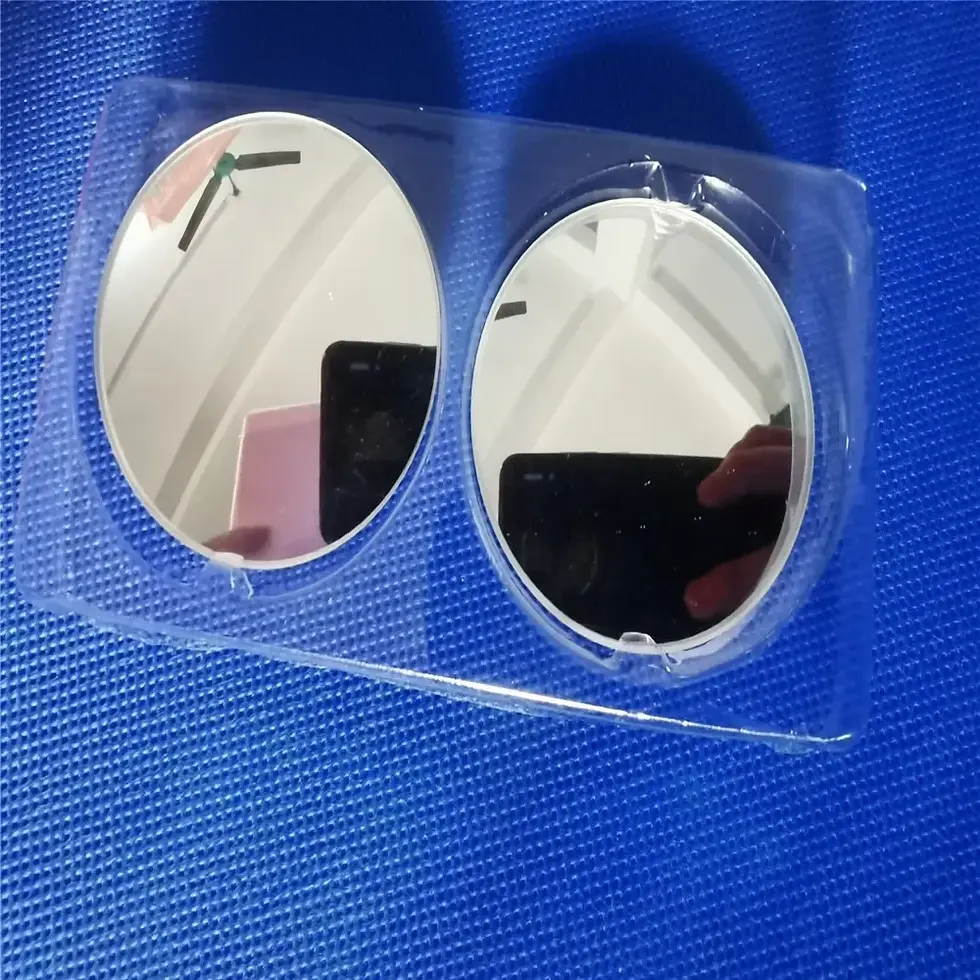 Thumbnail: Rimless Mirrors 360 Degree HD Blind Spot Mirror Adjustable Car Rearview Convex M