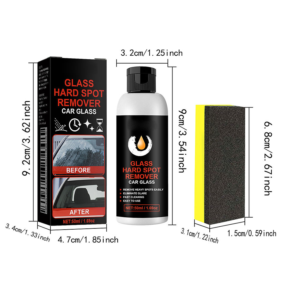 Thumbnail: Car Windshield Oil Film Removing Paste Set Glass Polishing Coating Rainproof Ant