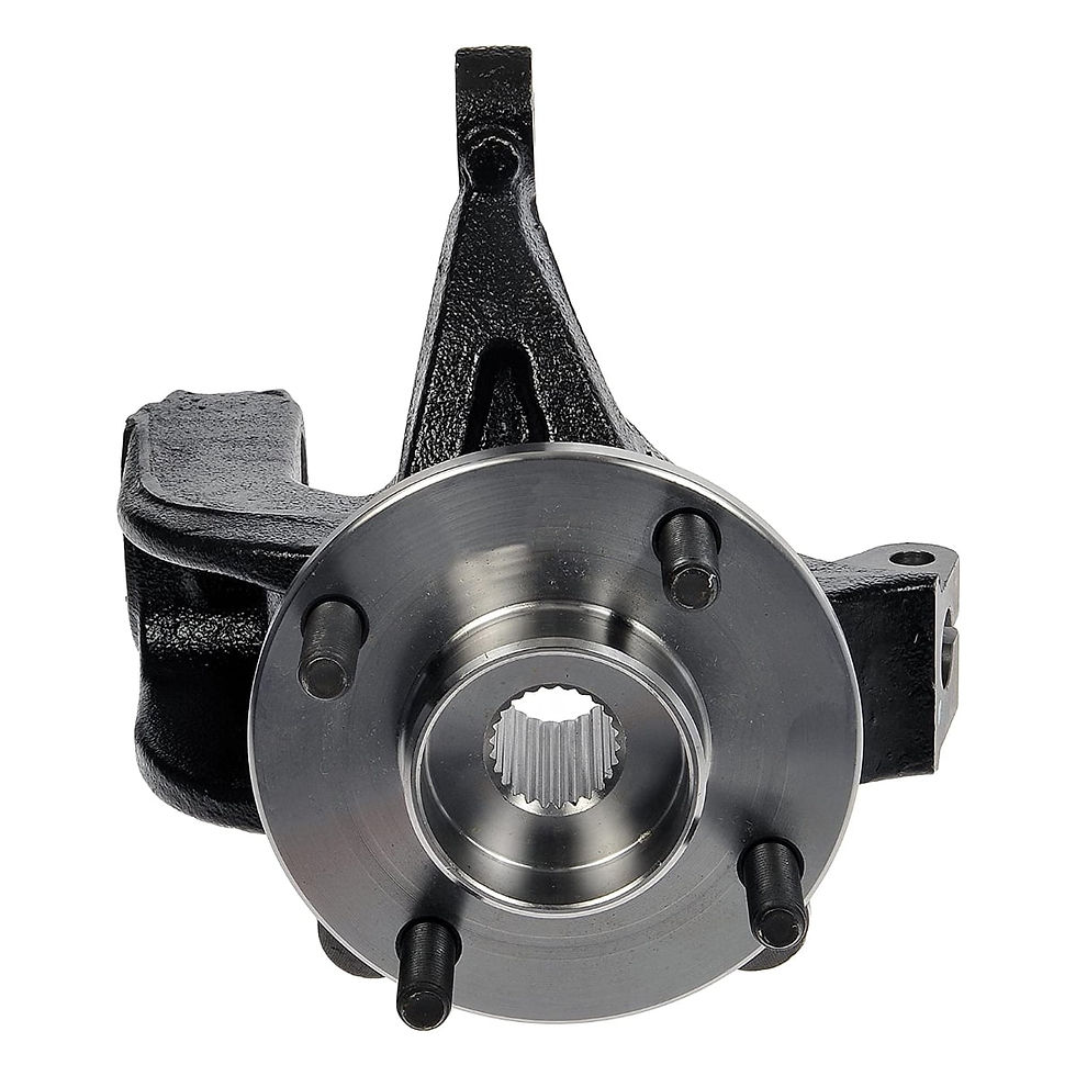 Thumbnail: AutoShack Front Steering Knuckles and Wheel Bearing Hub Assembly 4 Lugs Set..