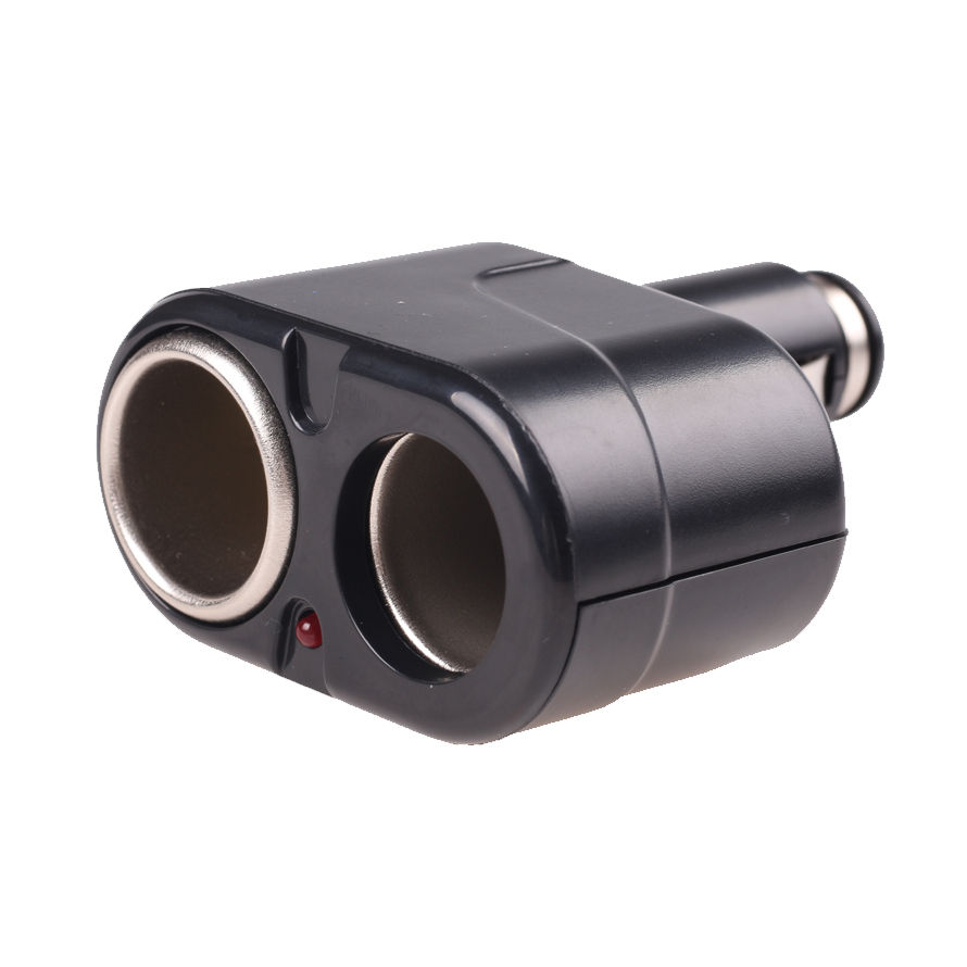 Thumbnail: 12V Dual cigarette lighter Car Lighter Charger Socket Splitter Car Cigar Lighter