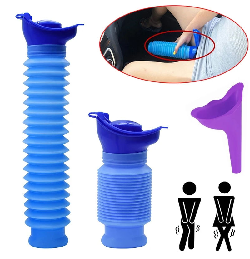 Thumbnail: 1set Urinal Car Urinal Bucket Outdoor Standing Urine Emergency Travel Portable R