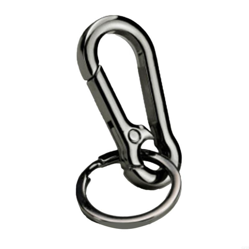 Thumbnail: Split for Key Ring Alloy Keychain Durable Carabiners Clips Decoration Outdoor Ap