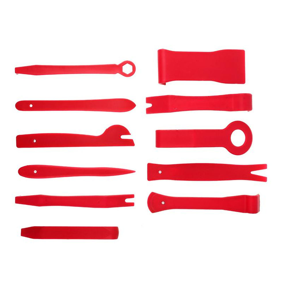 Thumbnail: 11Pcs/set Plastic Tool Set Car Repair Tool Voiture Inside Door Plank Lever Auto