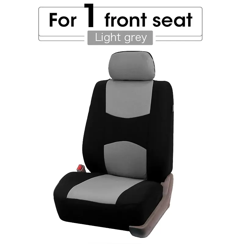 Thumbnail: Seasons Car Seat Cover Airbag Compatible Ventilation Cloth Protect Seat Universa