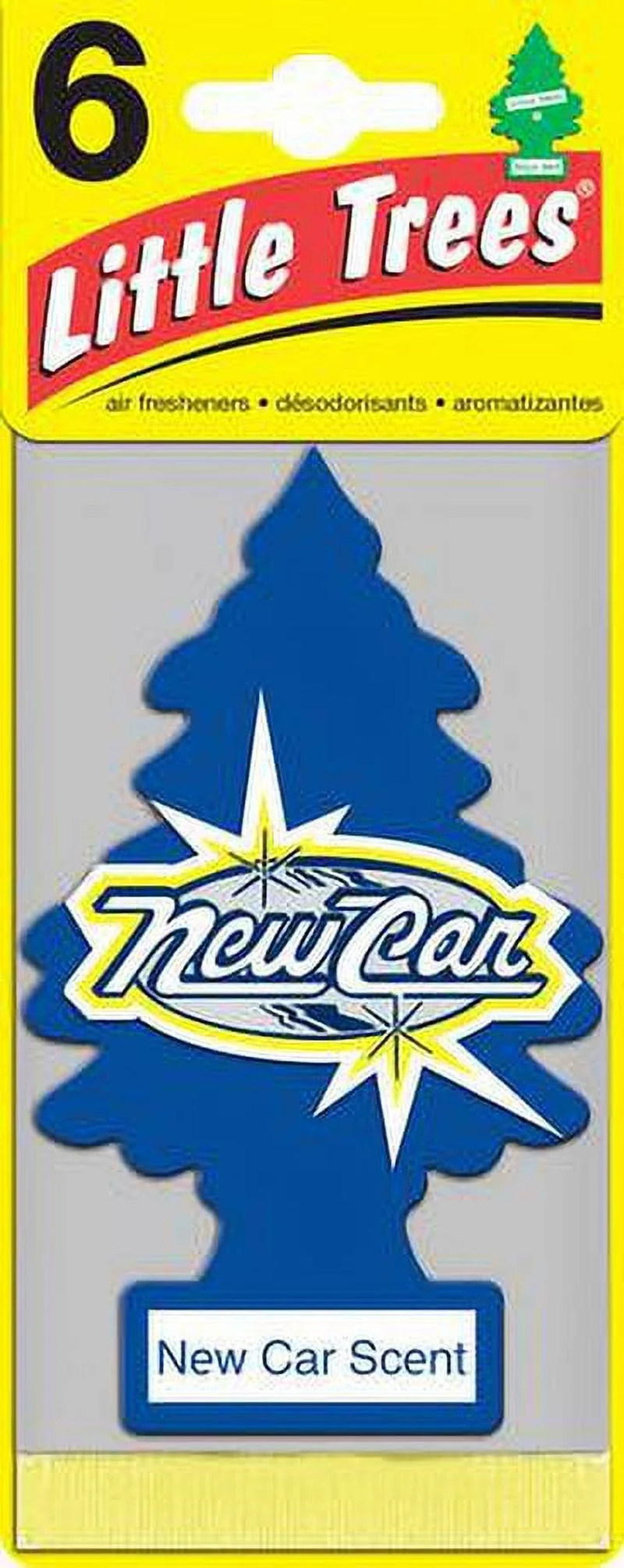 Thumbnail: Little Trees LongLasting Automotive Air Fresheners Blue 2 Count
