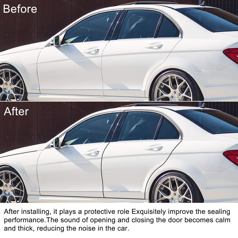 Thumbnail: Car Door Protector Edge Guards U Shape Auto Edge Trim Rubber Seal Fit Scratch Pr