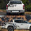 Thumbnail: Pickup Body Side Stickers For Mitsubishi Triton L200 Truck Graphics Splash Grung