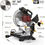 Thumbnail: 10-Inch 15A Compound Miter Saw, Single-Bevel 0-45° with 36T Blade