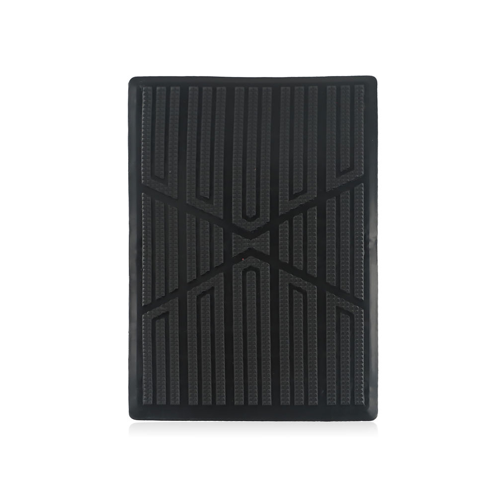 Thumbnail: Car Floor Mat Non-slip Carpet Patch With 6Screws Car Carpet Plate Floor Pad Heel