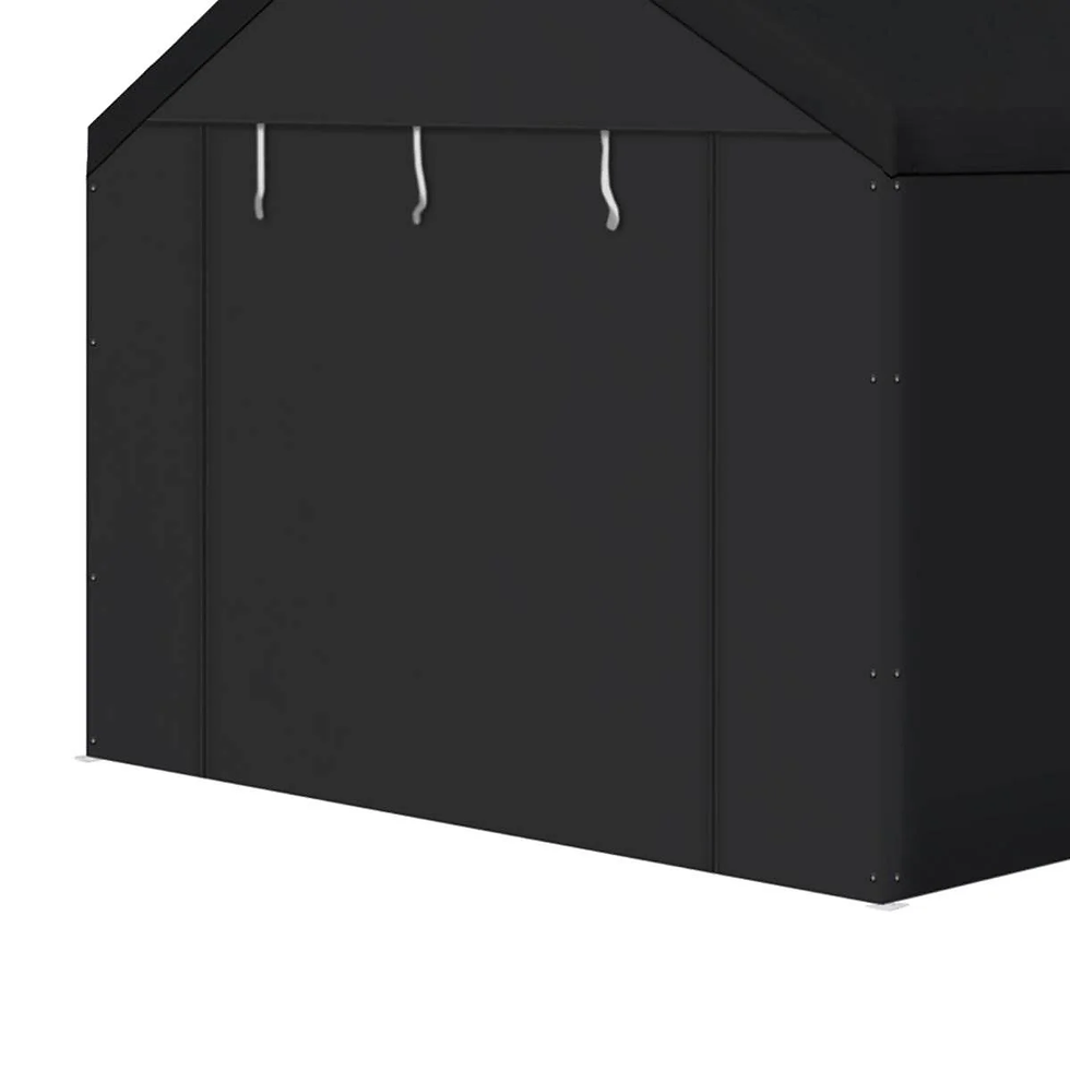 Thumbnail: Blck Carport Tent Sidewall Kit(Frame/Roof Not Included)