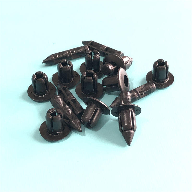 Thumbnail: 50Pcs 6mm Fender Rivet Clips ATV Bike Fairing Trim Fastener For Honda Yamaha Kaw