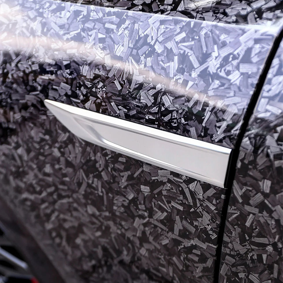 Thumbnail: Forged Carbon Fiber Color Change Car Sticker PET Vinyl Film Bubble Free Wrapping