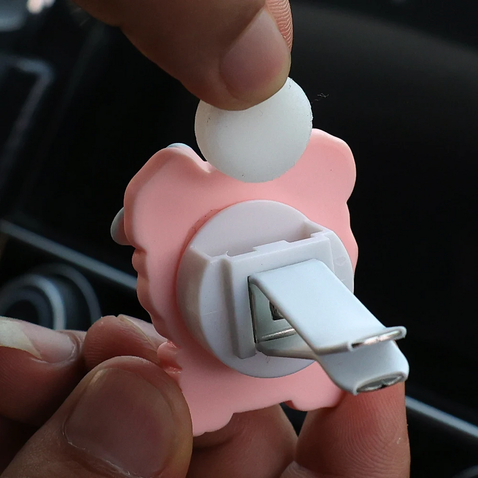 Thumbnail: Air Freshener Tablets Refill Solid Perfume Aromatherapy Tablets Car Air Vent Fra