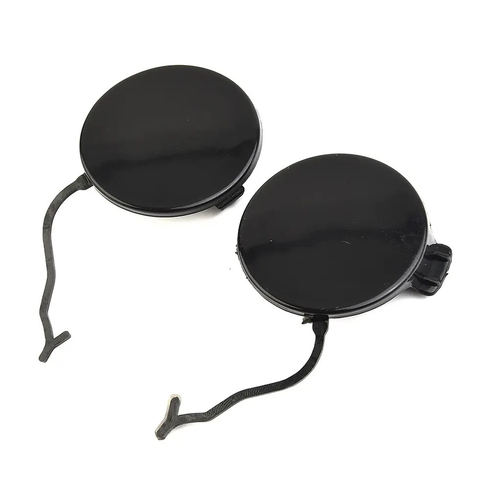 Thumbnail: 2pcs car Front Bumper Tow Hook Eye Cap Cover for Porsche for Cayenne 2011-2014 B