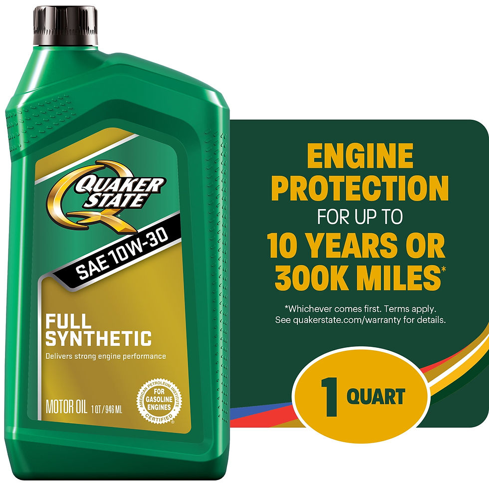 Thumbnail: Quaker State Full Synthetic 10W-30 Motor Oil, 1 Quart