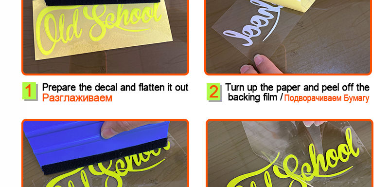 Thumbnail: Y263# Die-Cut Vinyl Decal No Problem Car Sticker Waterproof Auto Decors on Car B