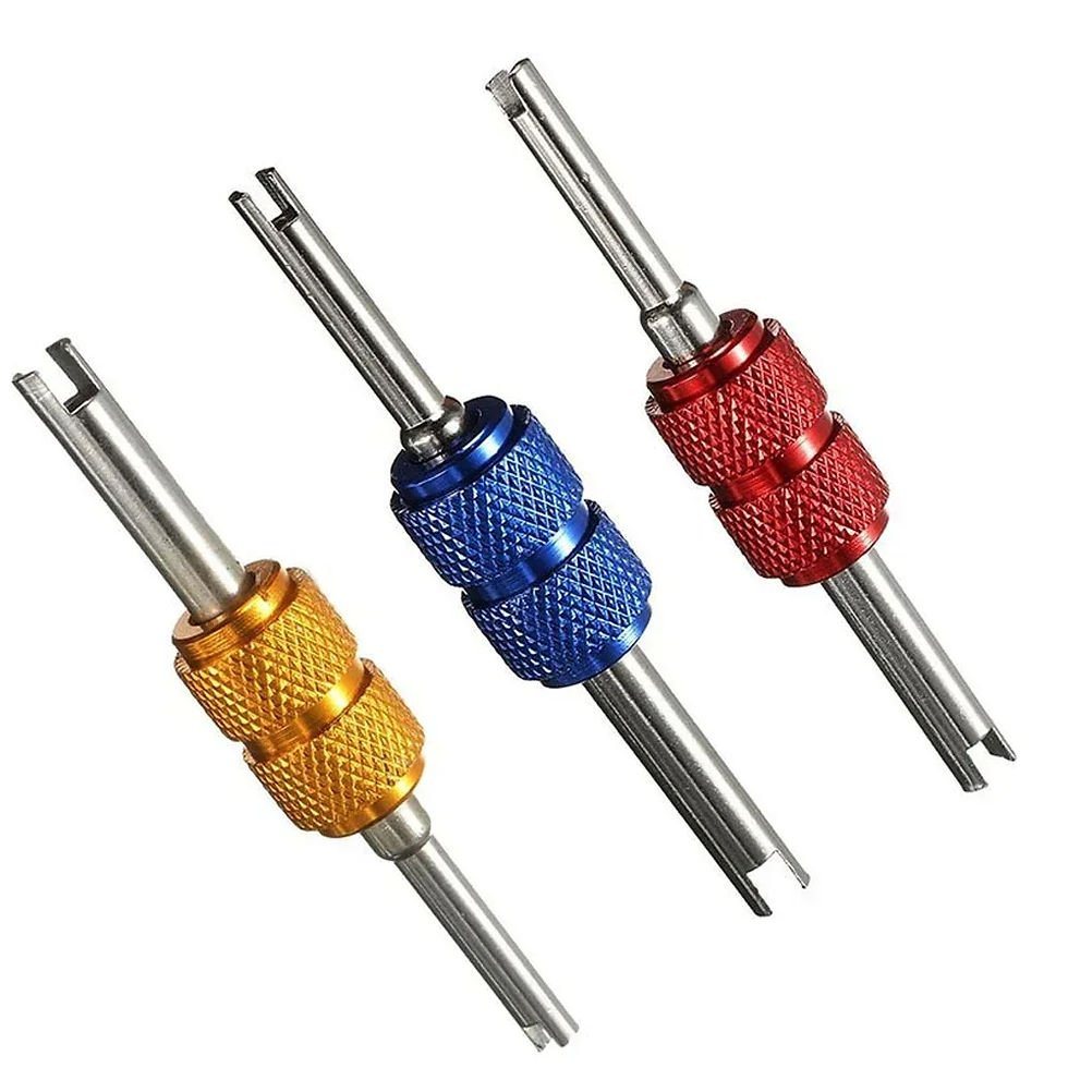 Thumbnail: Universal Tire Valve Core Stems Remover Screwdriver Auto Truck Bicycle Wheel Rep