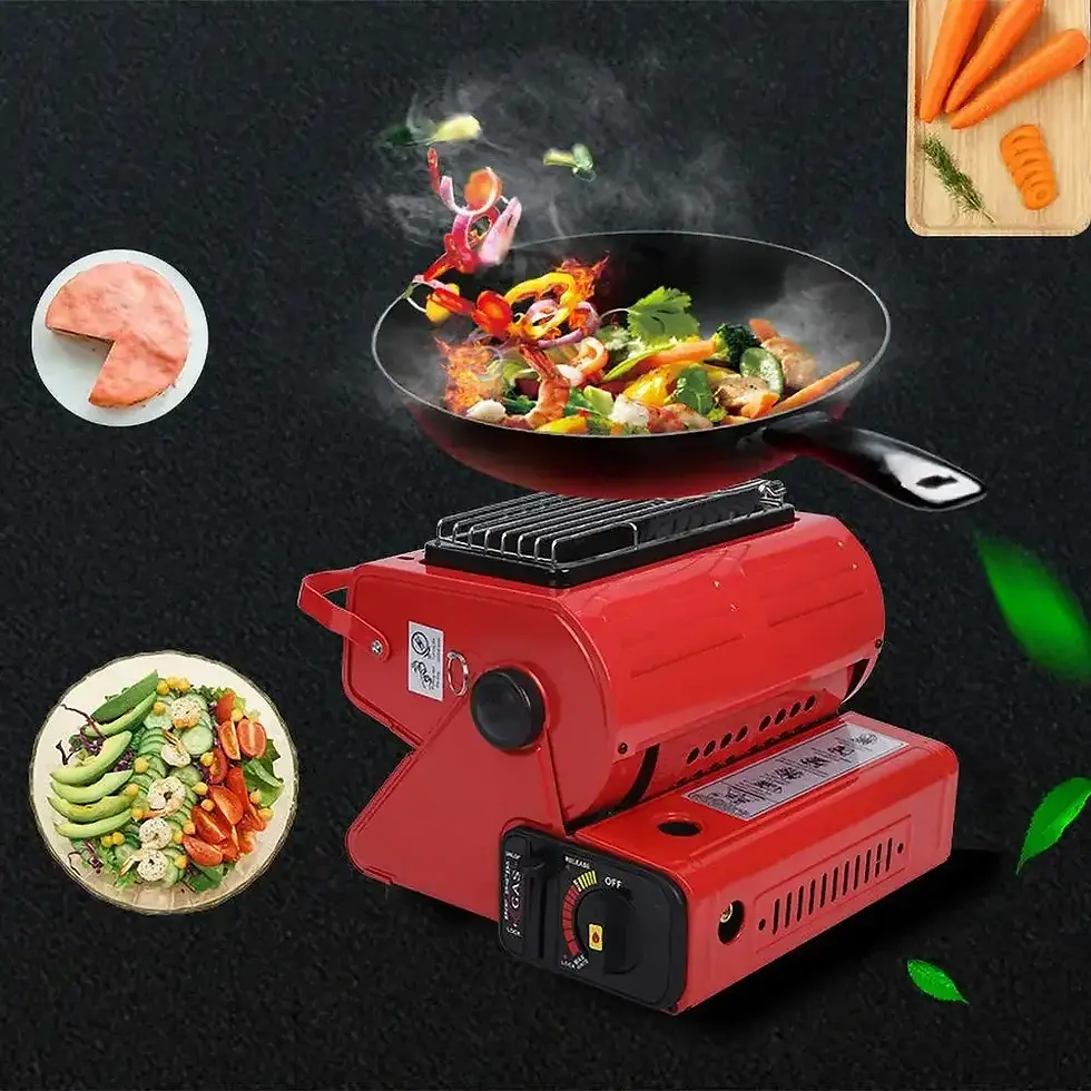 Thumbnail: Camping Stove Gas Multifunctional Outdoor Survival Hiking Heater Household Hand