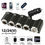Thumbnail: 180w Car Charger Adapter Car Cigarette Lighter Socket Splitter 4 USB Ports Fast