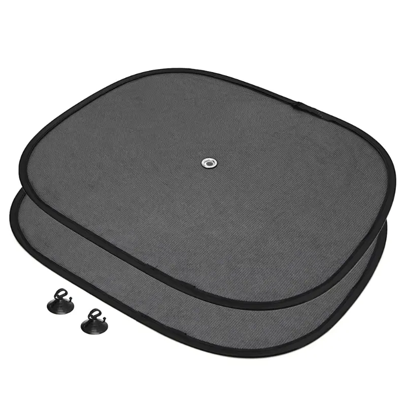 Thumbnail: 2019 New New Arrive 2Pcs Car Window Sunshade Sun Shade Visor Side Mesh