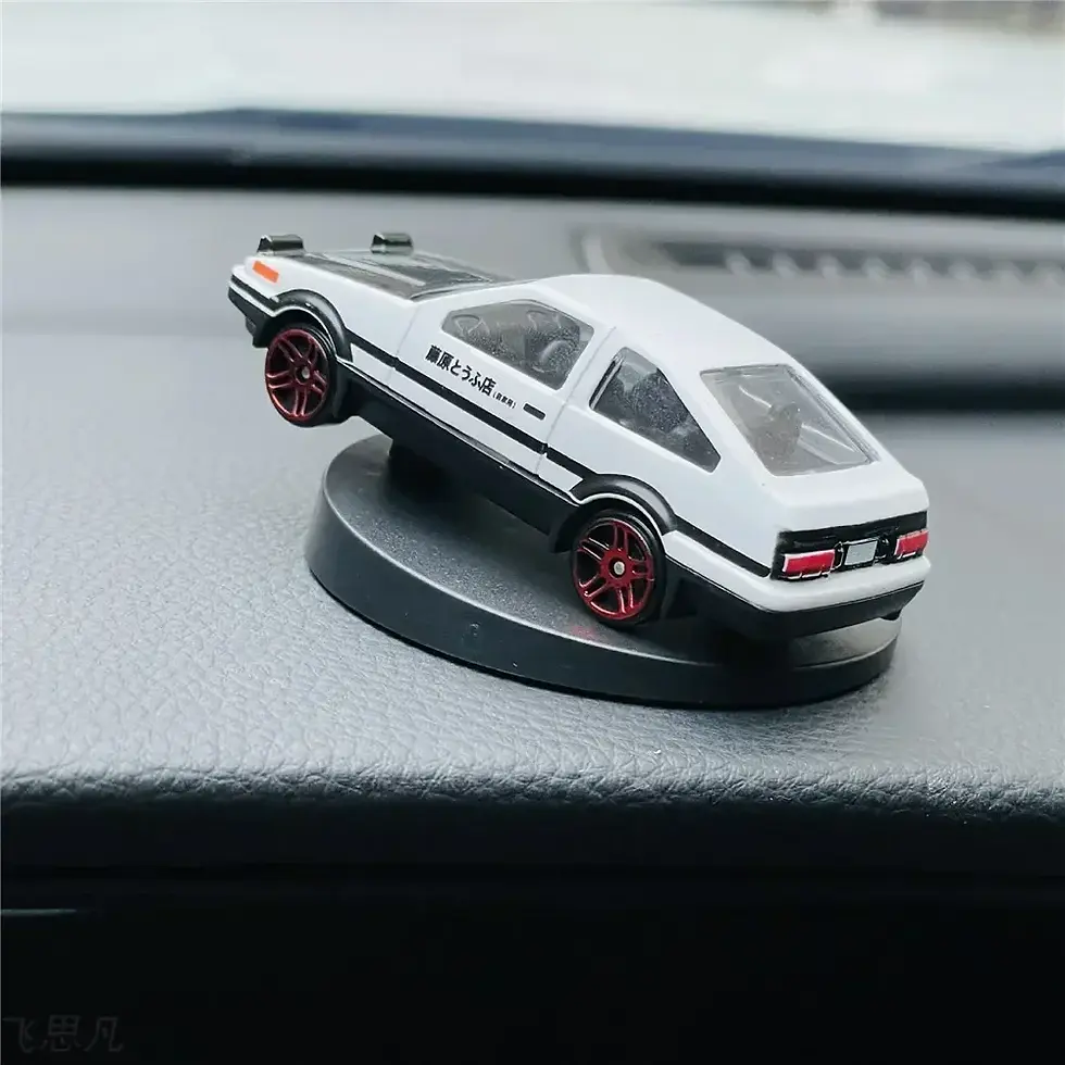 Thumbnail: AE86 Drift Rotating Auto Turning Gyroscope Alloy Car Model Interior Center Conso