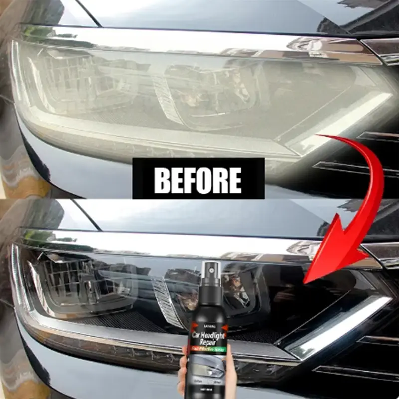Thumbnail: 30ml Car Headlight Restoration Polishing Kits Headlamp Scratch Remover Repair Cl