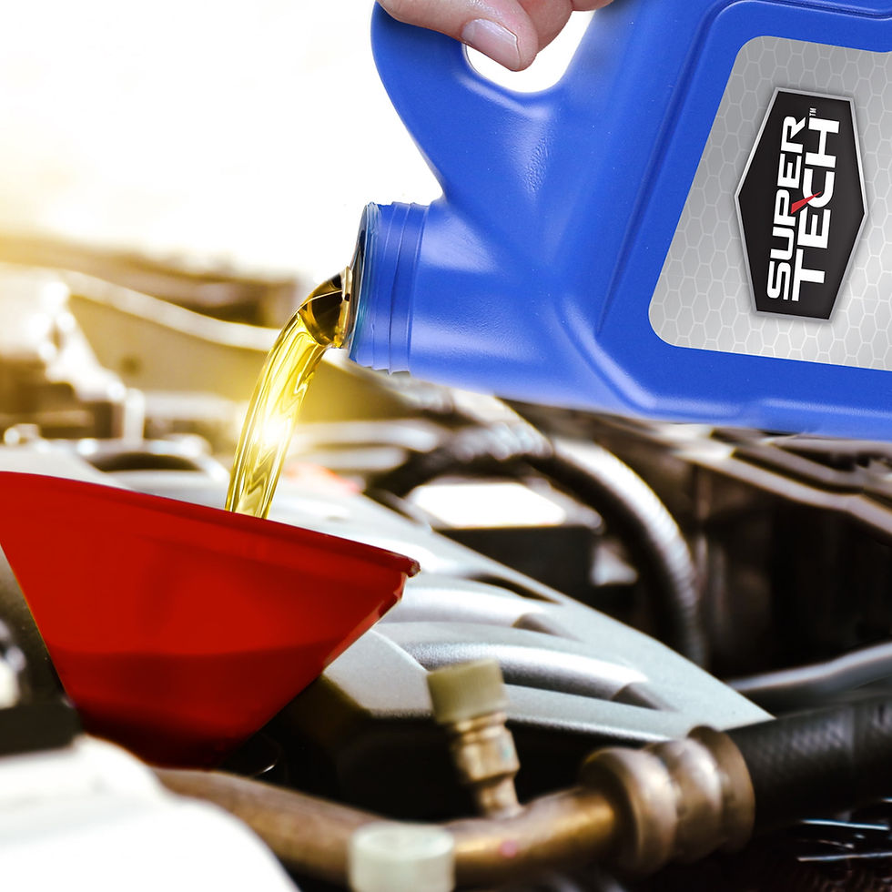 Thumbnail: Super Tech High Mileage Full Synthetic SAE 5W-20 Motor Oil 5 Quarts