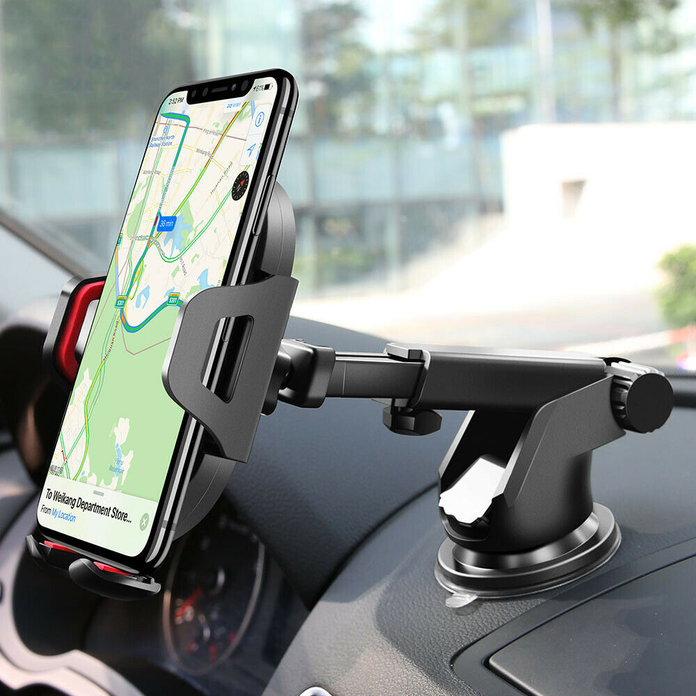 Sucker Car Phone Holder Car Phone Mount Stand GPS Telefon Mobile Cell Support Fo