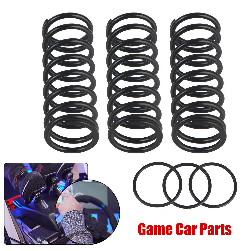 Upgrade Throttle Brake Clutch Pedal Spring Kit 3Pcs for Logitech G25 G27 G29 G92