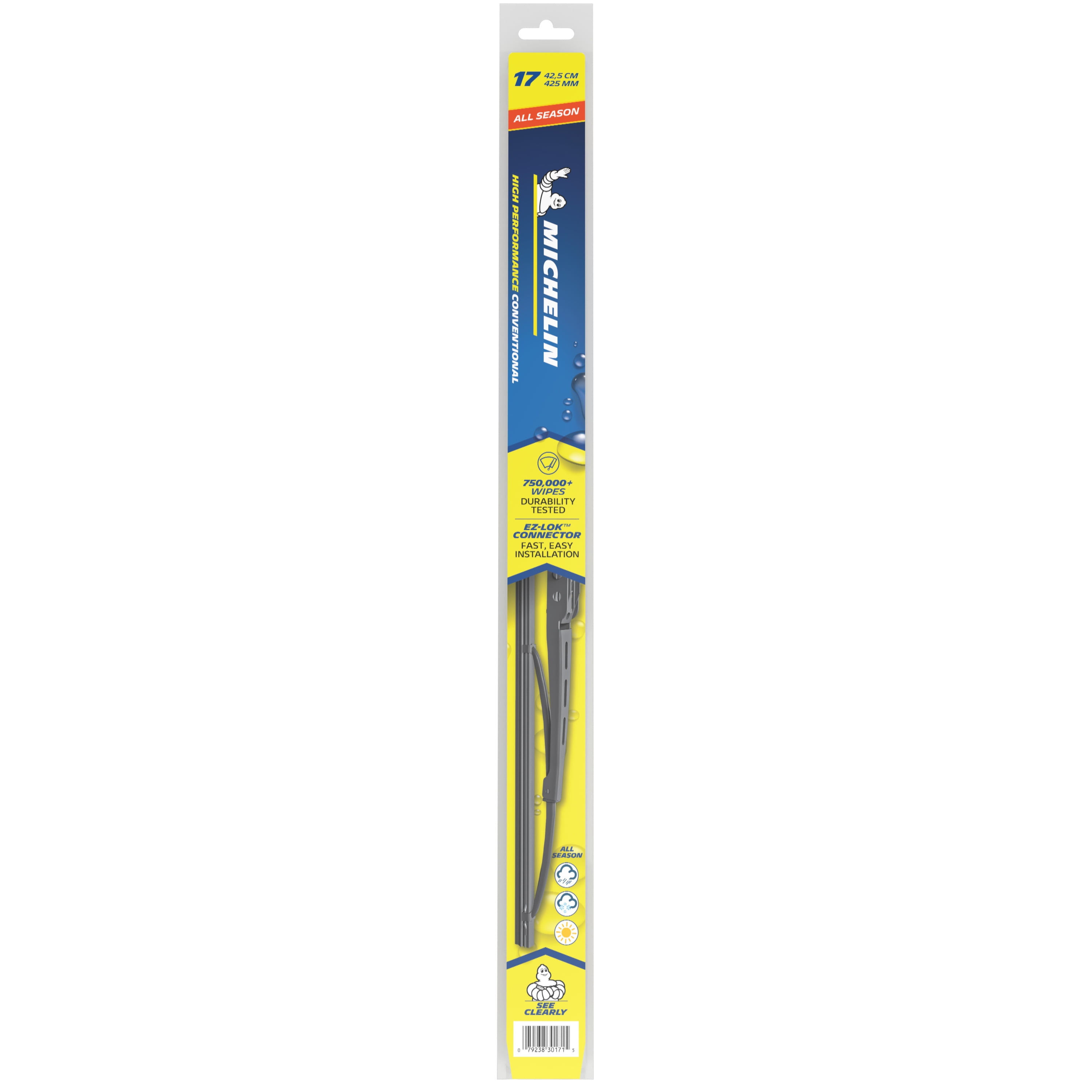 MICHELIN® High Performance 17" Conventional Windshield Wiper Blade