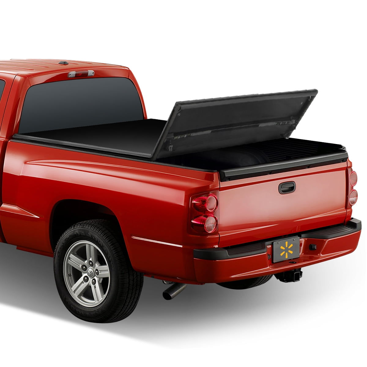 Auto Drive Soft Tri Fold Truck Bed Tonneau Cover Fits 05-10 Dodge Dakota / ..