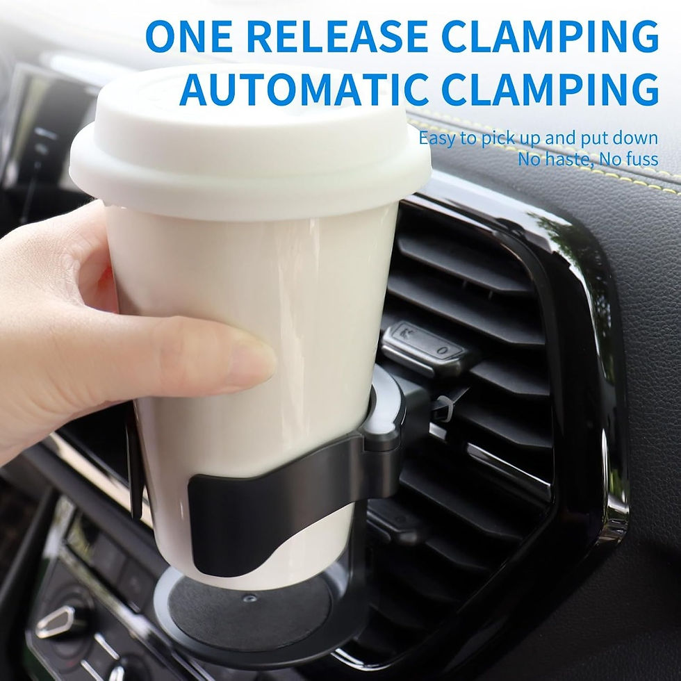 Thumbnail: NEW Car Air Vent Drink Cup Bottle Holder Auto Water Bottles Drink Rack Stand Mul