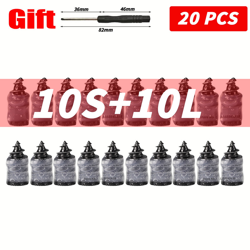 Thumbnail: 10-100PCS Universal Vacuum Car Tyre Repair Rubber Nail For Car Motorcycle Scoote
